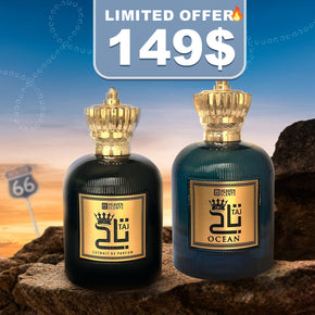 تاج للعطور وتاج اوشن للعطور