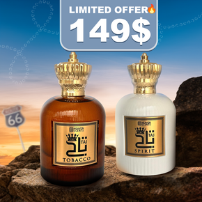 عطر تاج توباكو وعطر تاج الأبيض