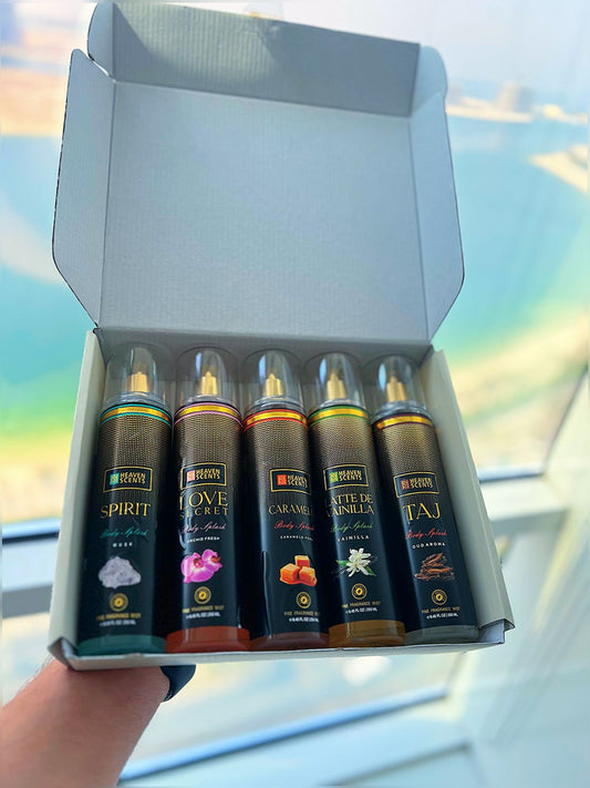 Heaven Body Splash Collection