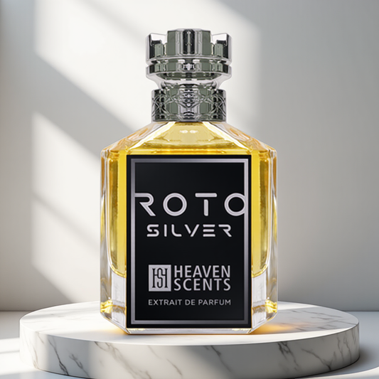 Roto Silver Perfume 100ml Extrait De Parfum, By Heaven Scents